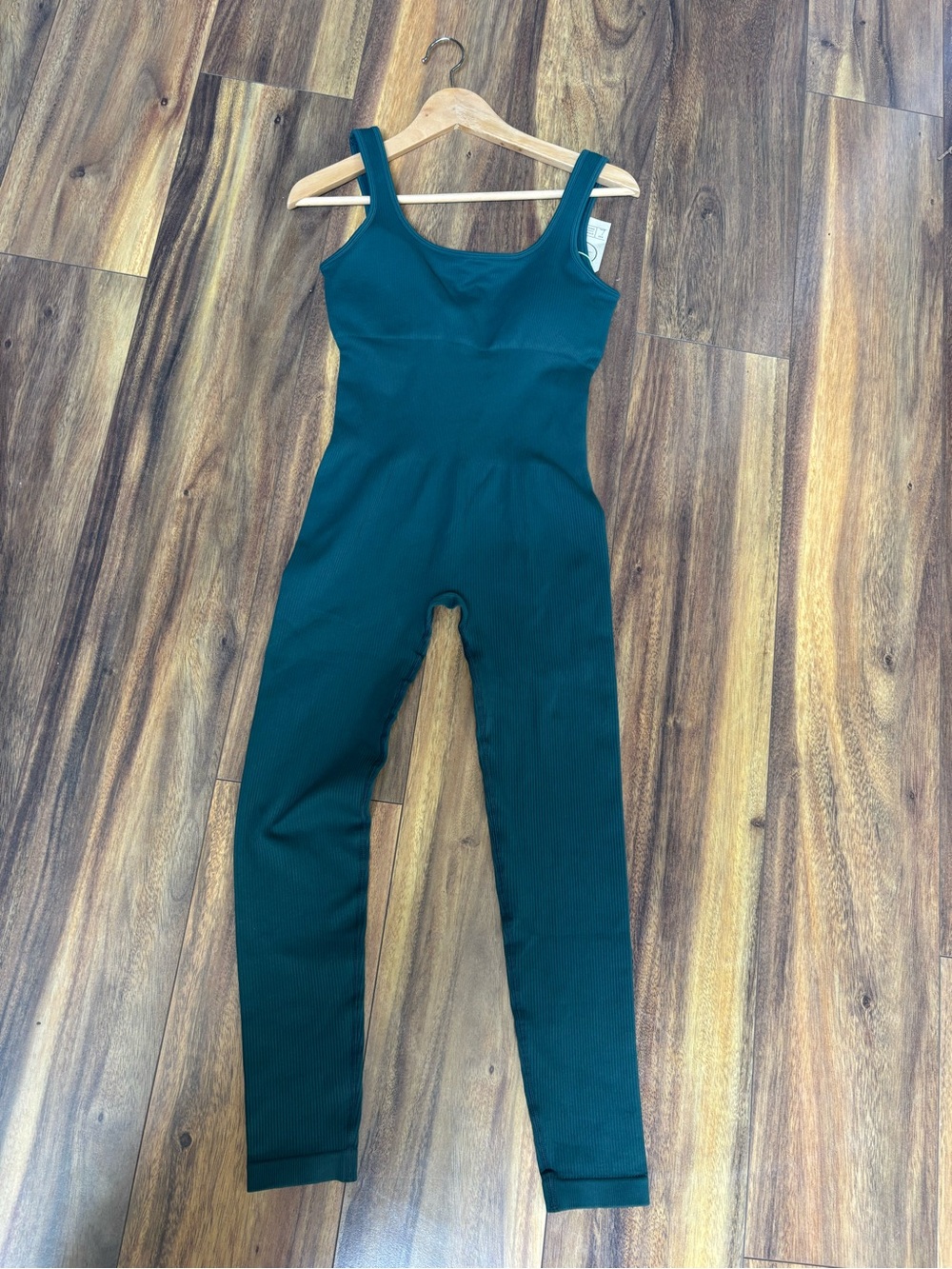 NWT EE Emerald Jumpsuit Quiet Coastal Luxury Pilates Princess
